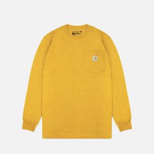 (K126) 워크 포켓 긴팔티 HONEYCOMB HEATHER (Y43)